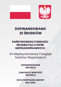 Dofinansowanie projektu Międzynarodowy Przegląd Teatrów Wspaniałych