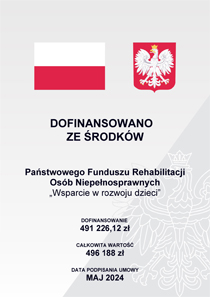 Dofinansowanie projektu Wczesne w rozwoju dzieci
